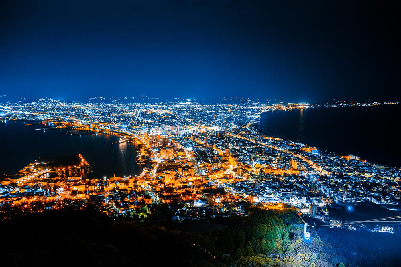 街の夜景（風景写真）