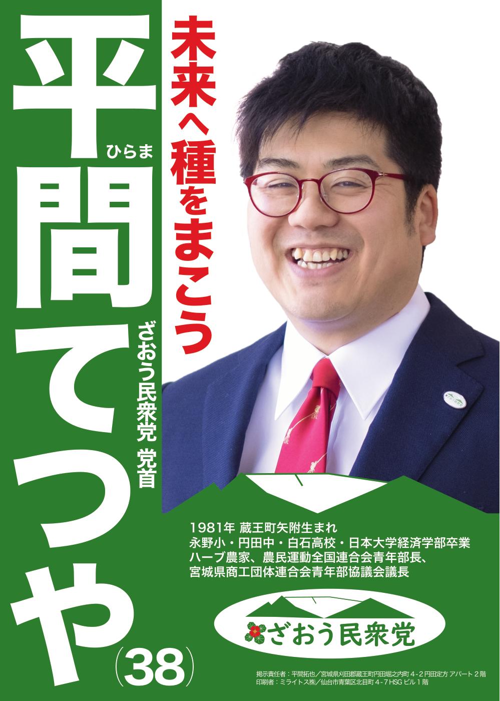 選挙ポスター・写真（ポスター）