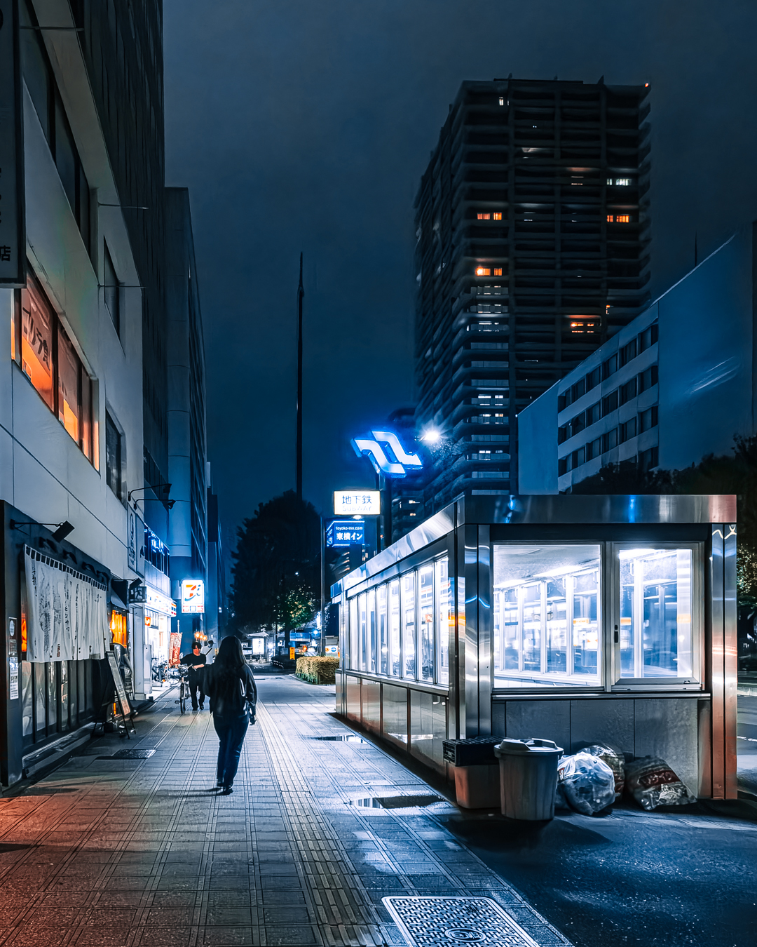 街の夜景（風景写真）