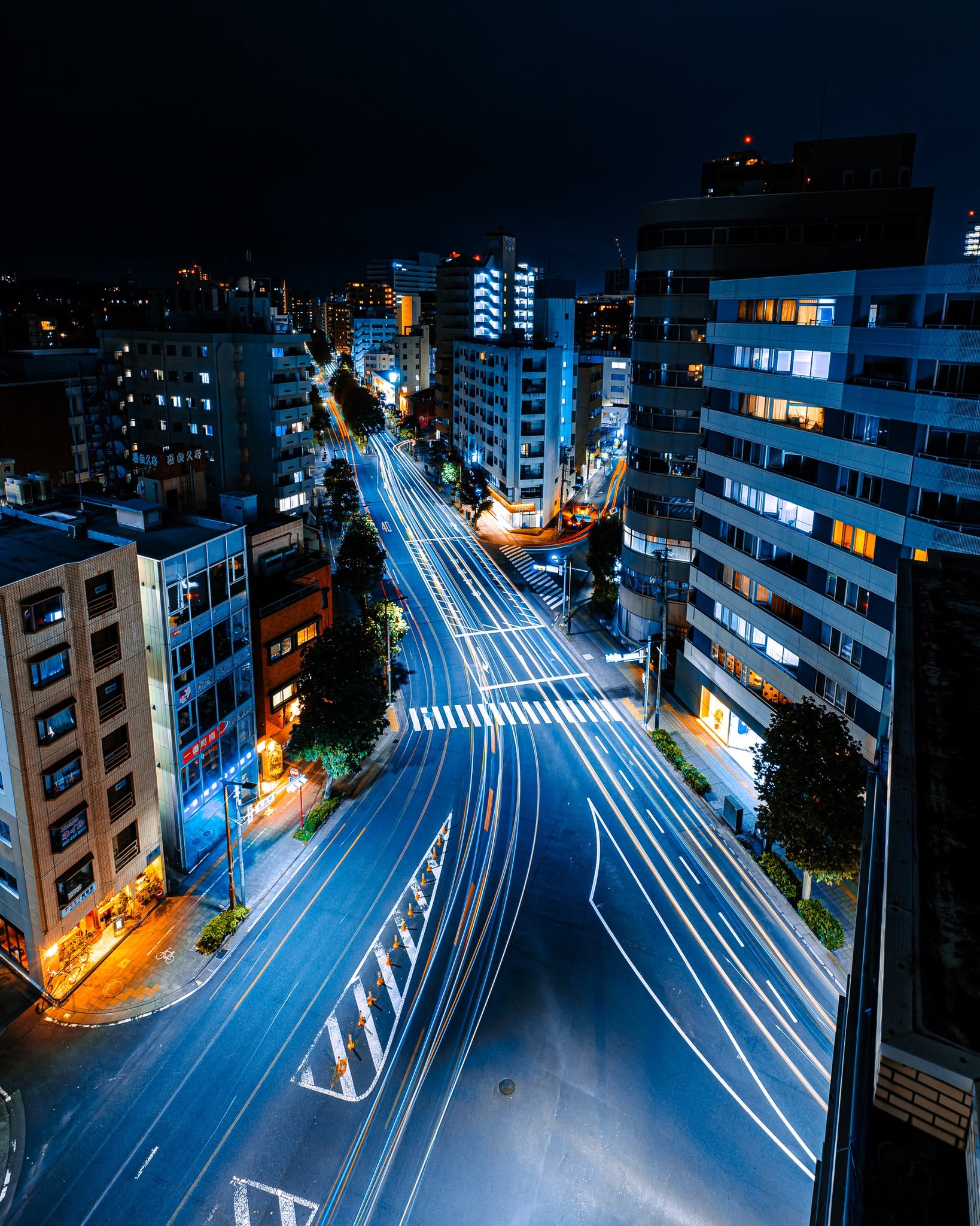 街の夜景（風景写真）